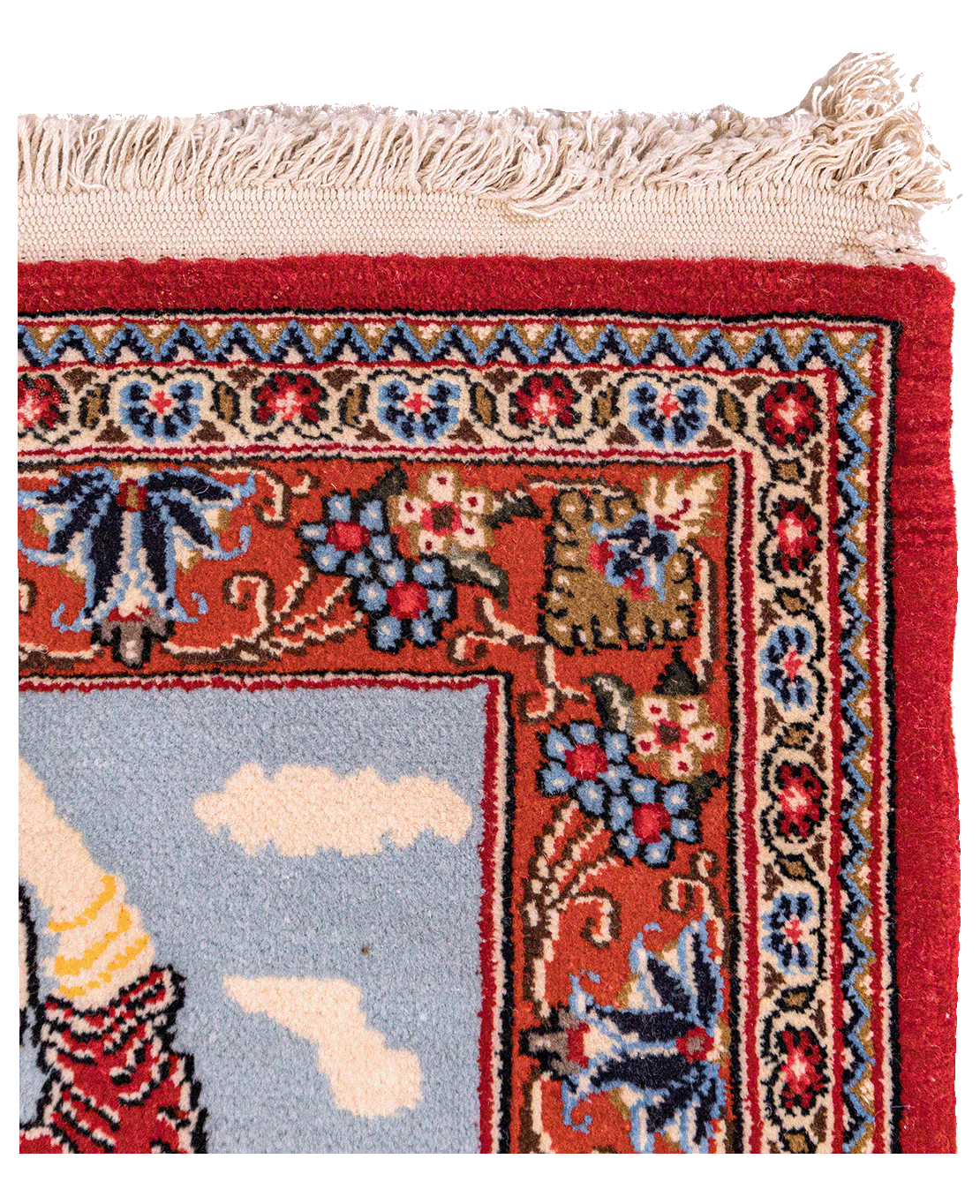 Tabriz figurális gyapjú szőnyeg - Image 2