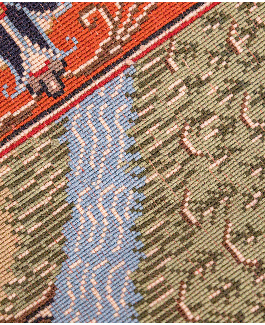 Tabriz figurális gyapjú szőnyeg - Image 5