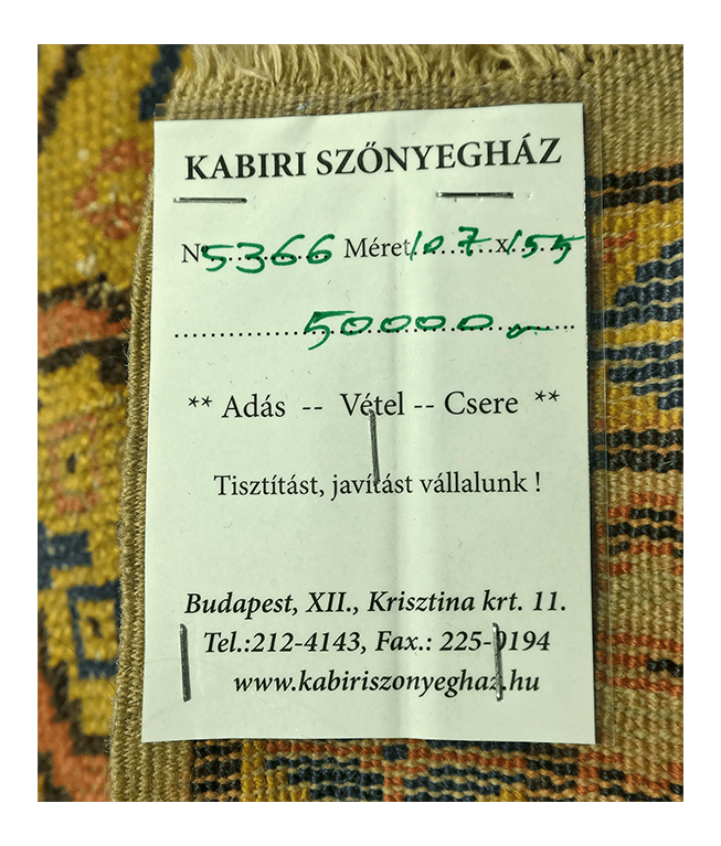 Marosvásárhelyi kézi gyapjú szőnyeg - Image 4