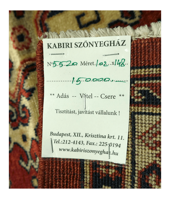 Kazah kézi gyapjú szőnyeg - Image 4