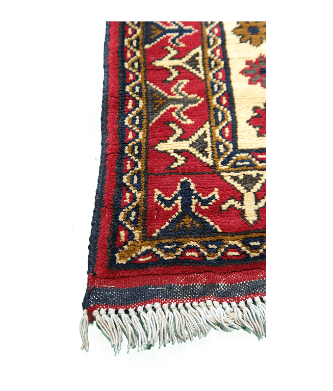 Kazah kézi gyapjú szőnyeg - Image 3