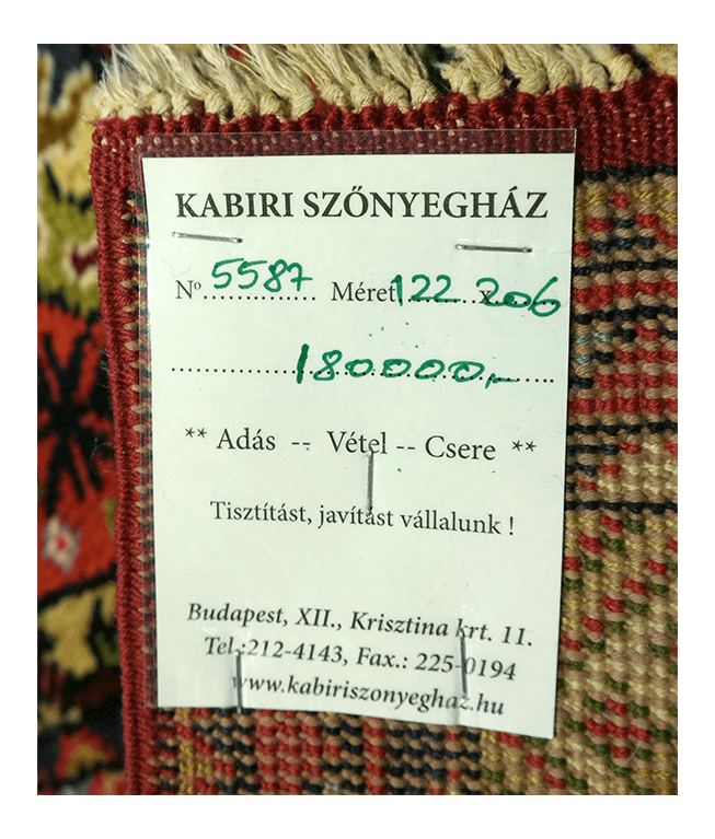 Békésszentandrási kézi gyapjú szőnyeg - Image 4