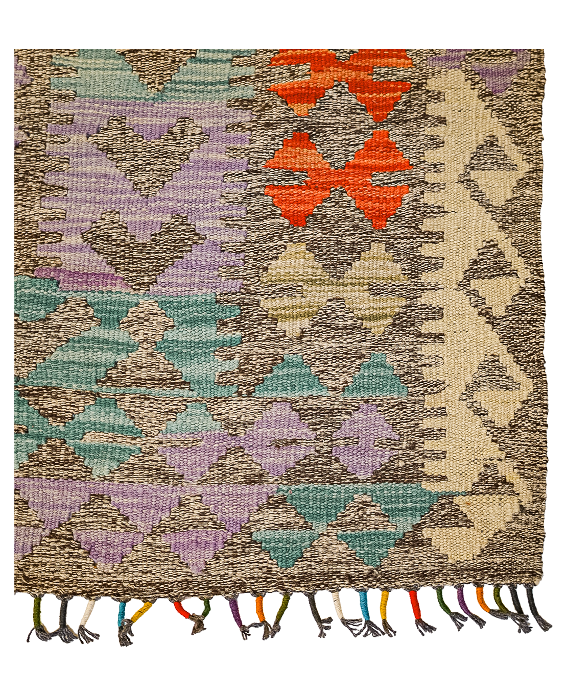 Csobi vintage kézi gyapjú kelim - Image 3