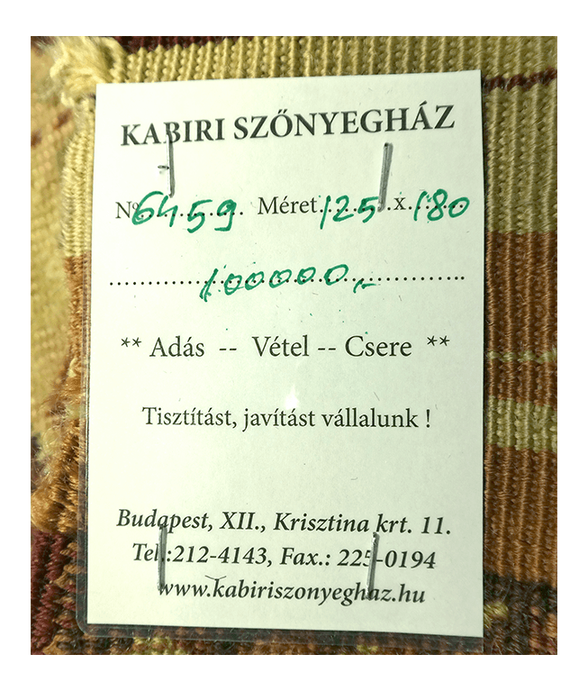 Marosvásárhelyi kézi gyapjú szőnyeg - Image 4