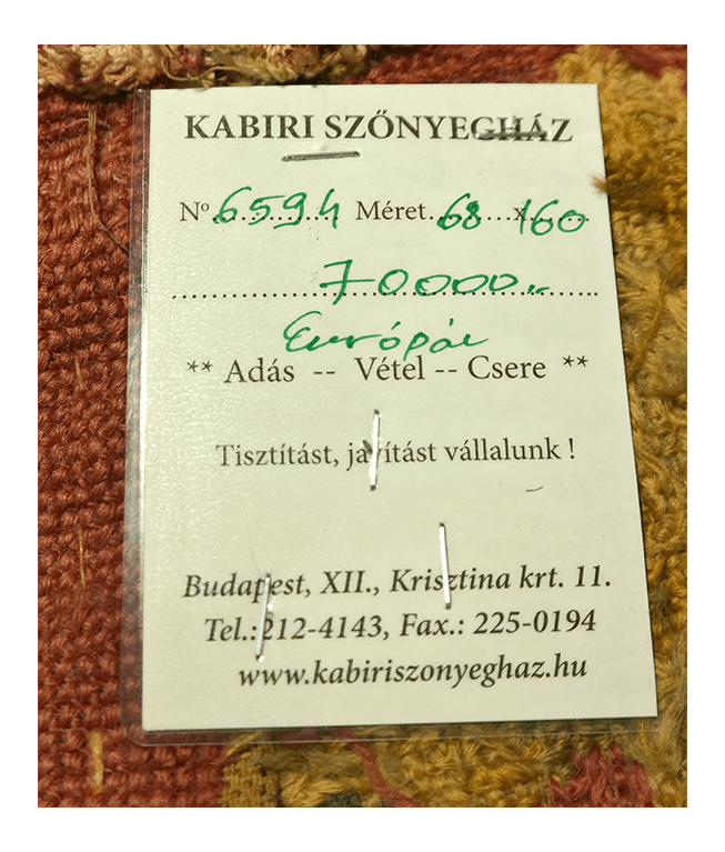 Európai szumák kézi gyapjú falvédő - Image 4