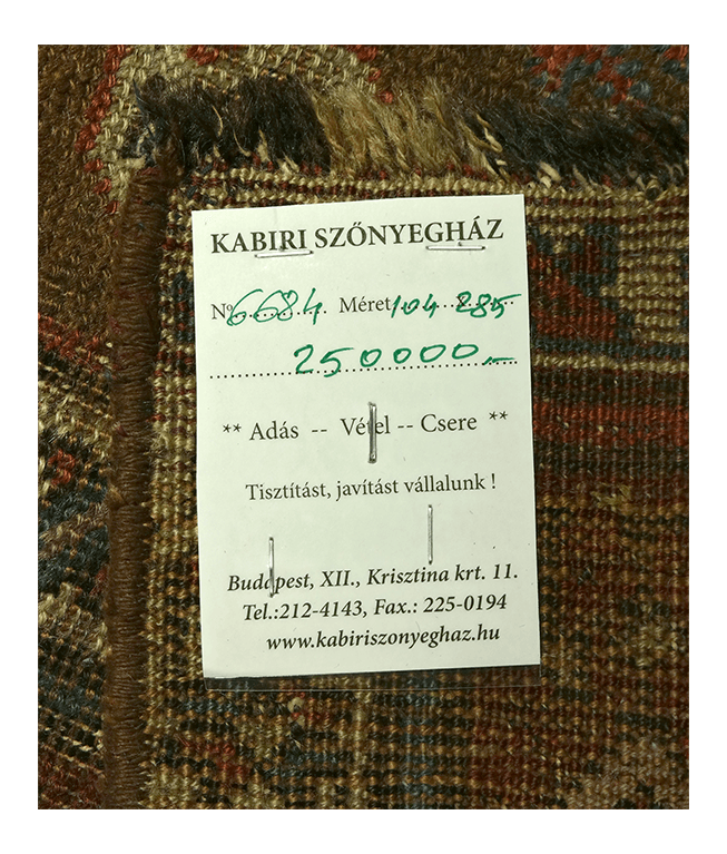 Kaukázusi kézi gyapjú szőnyeg - Image 4