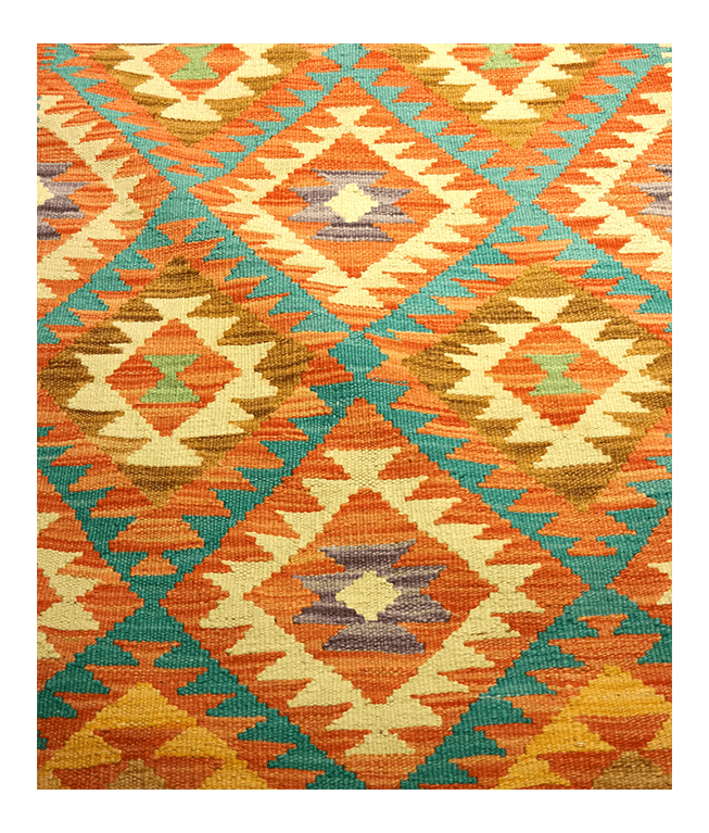 Csobi vintage kézi gyapjú kelim - Image 2