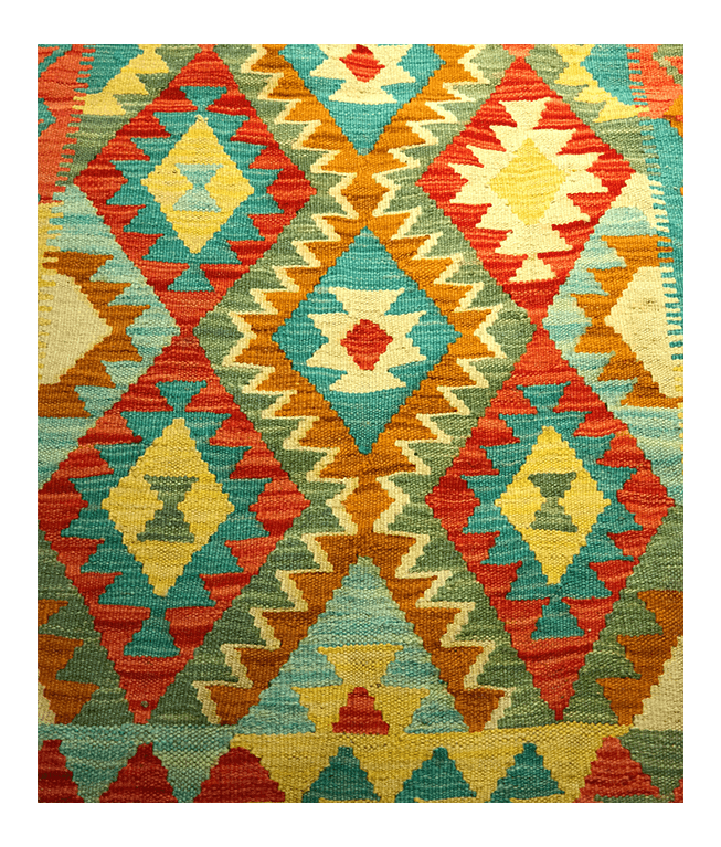 Csobi vintage kézi gyapjú kelim - Image 2