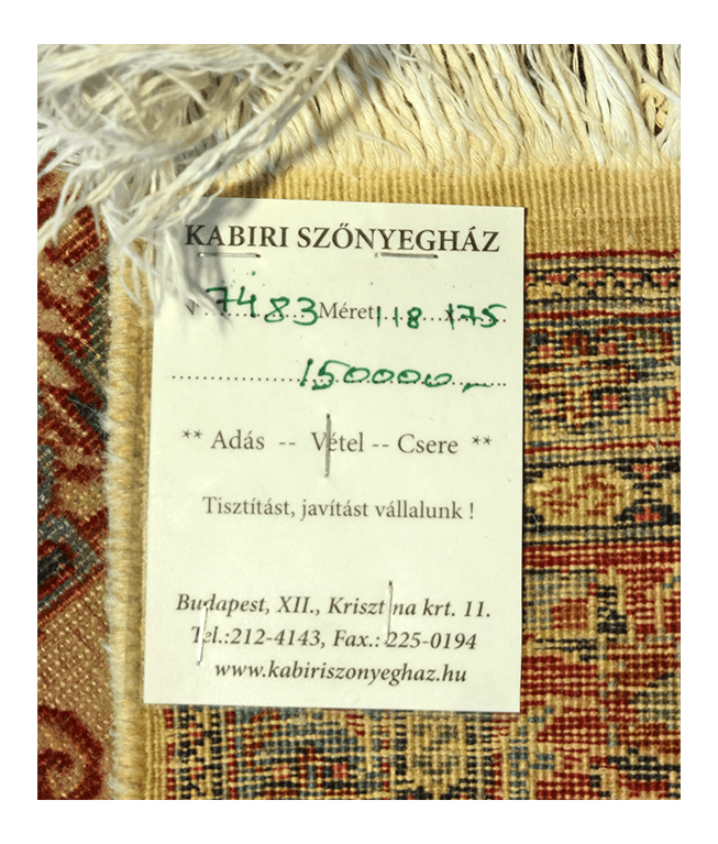 Kirmán kézi gyapjú szőnyeg - Image 4