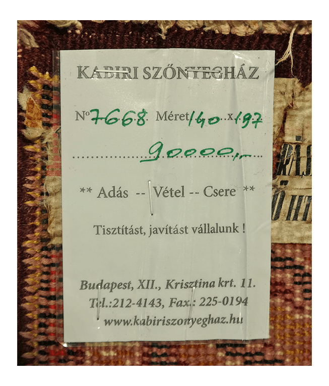 Európai kézi gyapjú szőnyeg - Image 4