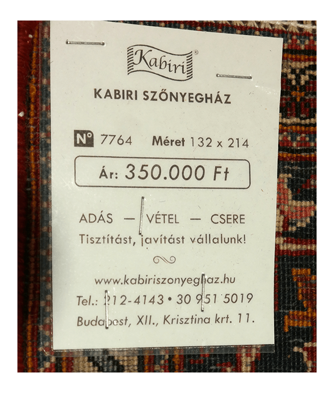 Kesán kézi gyapjú szőnyeg - Image 3