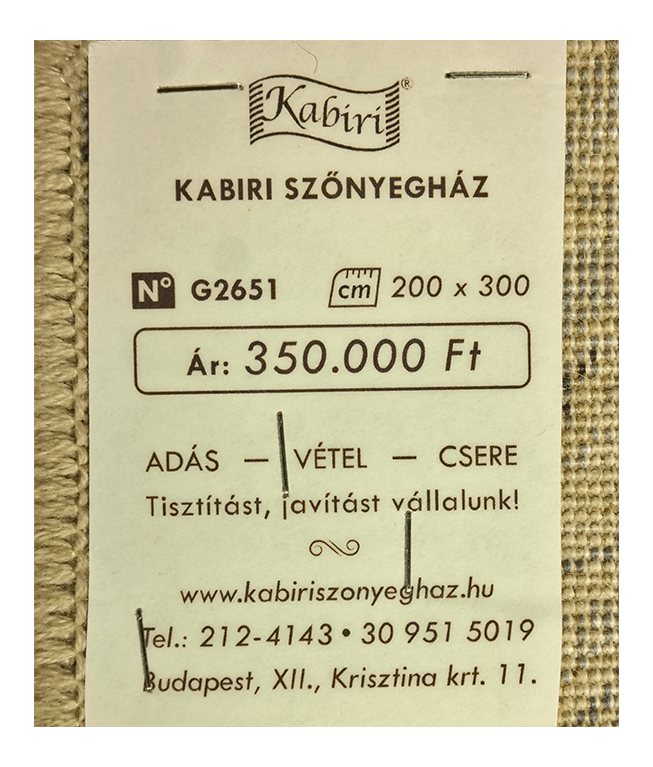 Gépi gyapjú szőnyeg - Image 4