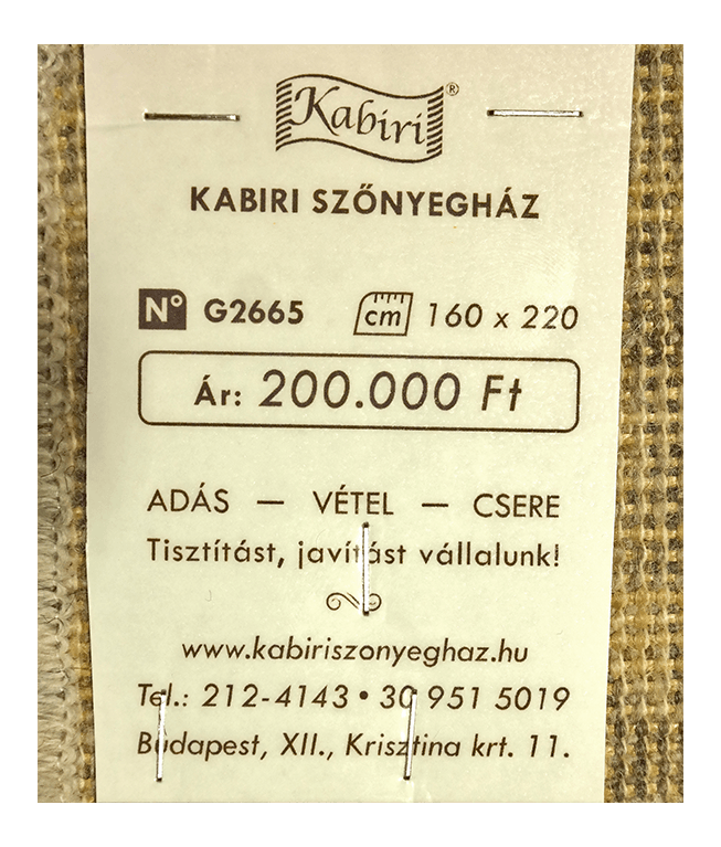 Gépi gyapjú szőnyeg - Image 4