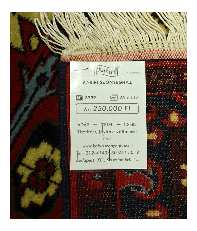 Kazak kézi gyapjú szőnyeg - Image 6