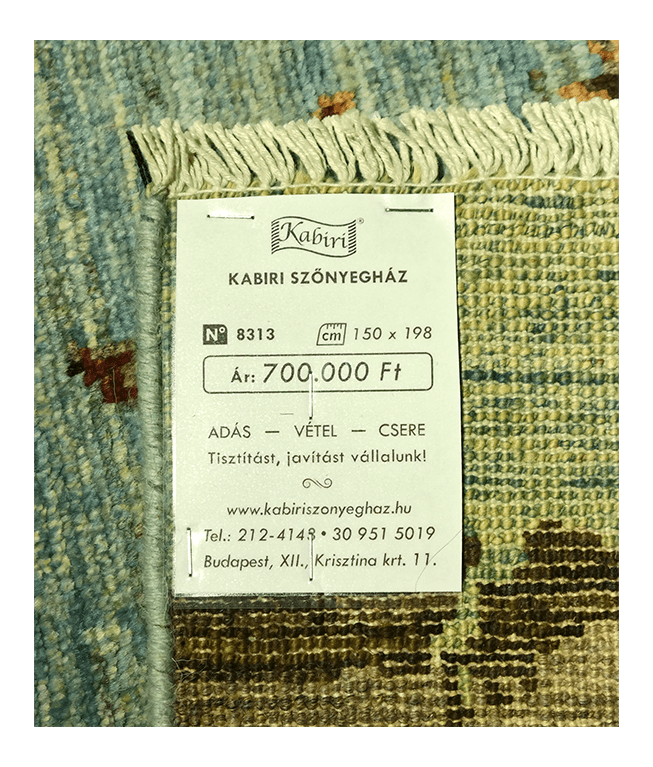 Afgán modern ziegler kézi gyapjú szőnyeg - Image 6