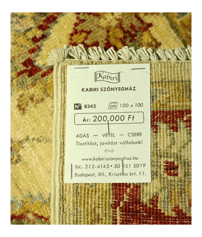 Afgán ziegler kézi gyapjú szőnyeg - Image 6