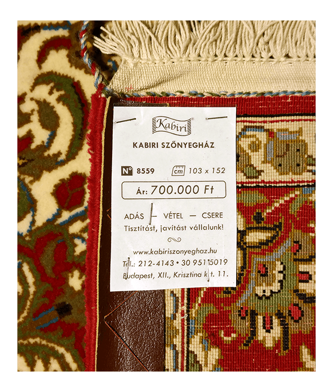 Kum kézi gyapjú szőnyeg - Image 6