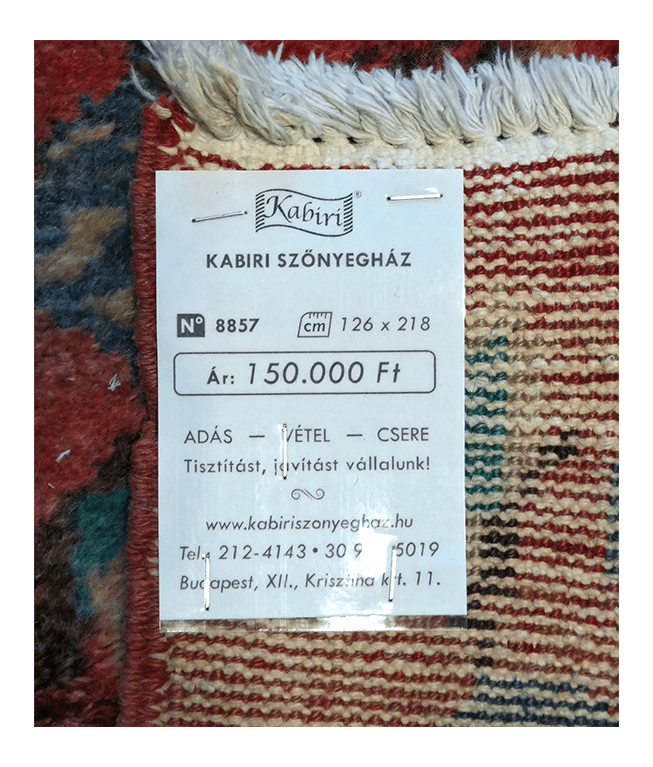 Iráni kézi gyapjú szőnyeg - Image 6