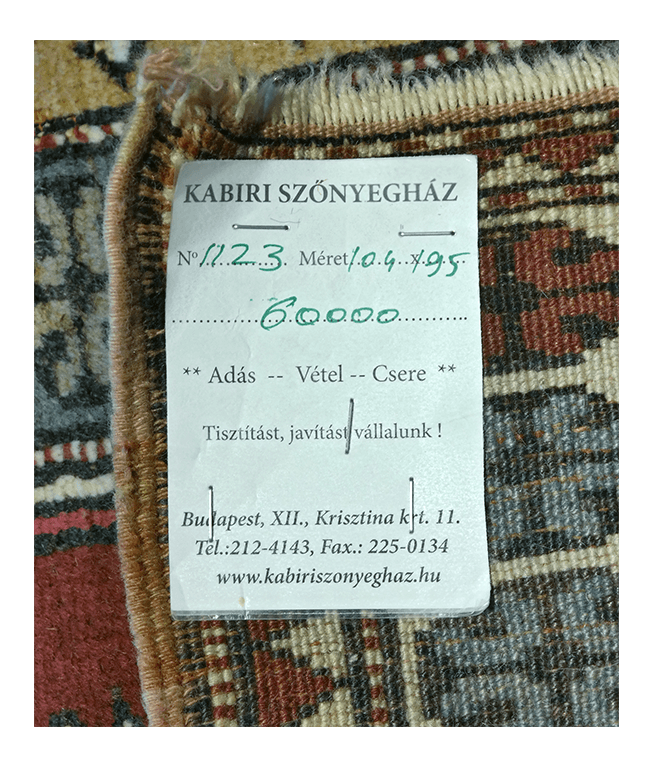 Török kézi gyapjú szőnyeg - Image 6