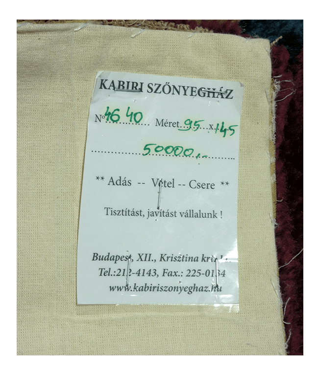 Európai kézi gyapjú szőnyeg - Image 5