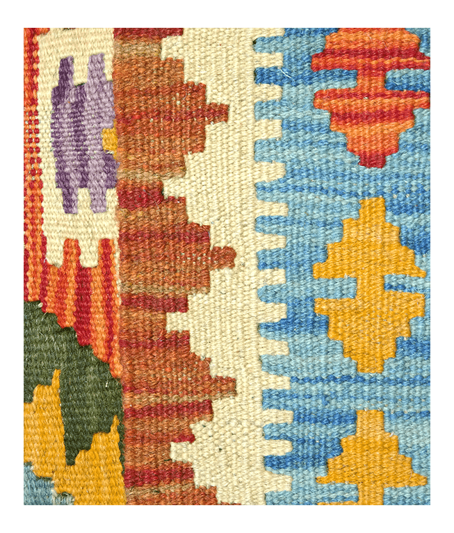 Csobi vintage kézi gyapjú kelim - Image 5