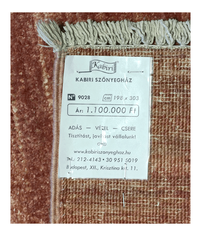 Afgán modern ziegler kézi gyapjú szőnyeg - Image 6