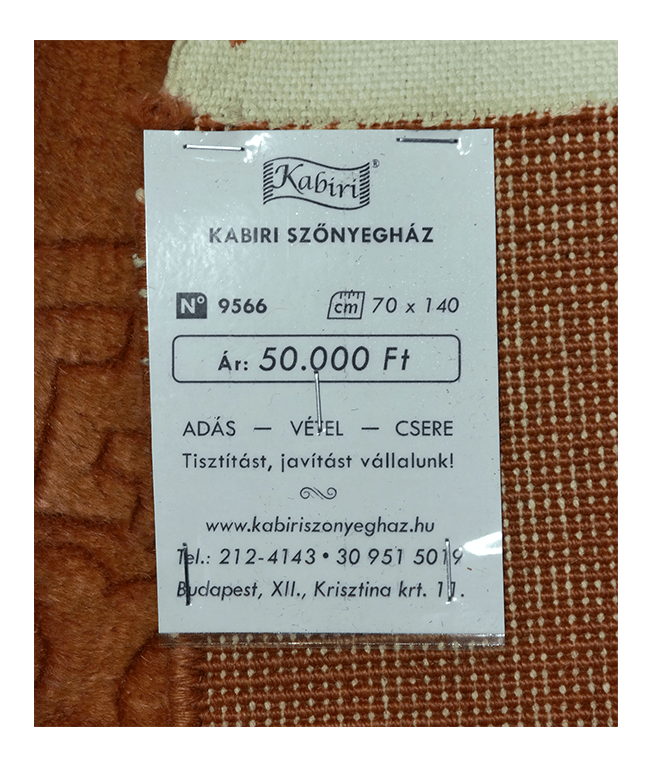 Újszerű kínai kézi gyapjú szőnyeg - Image 6