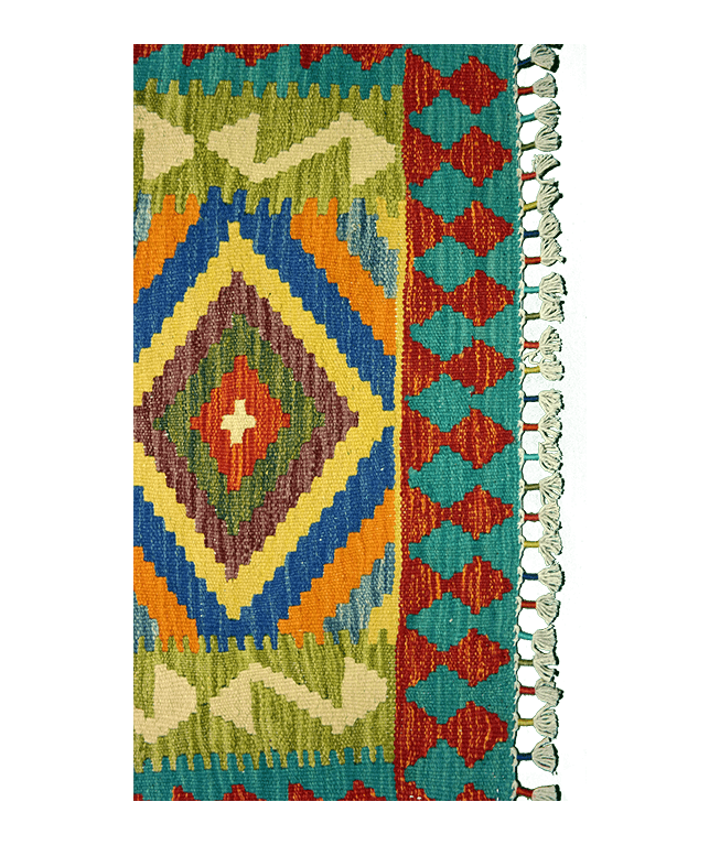 Csobi vintage kézi gyapjú kelim - Image 3