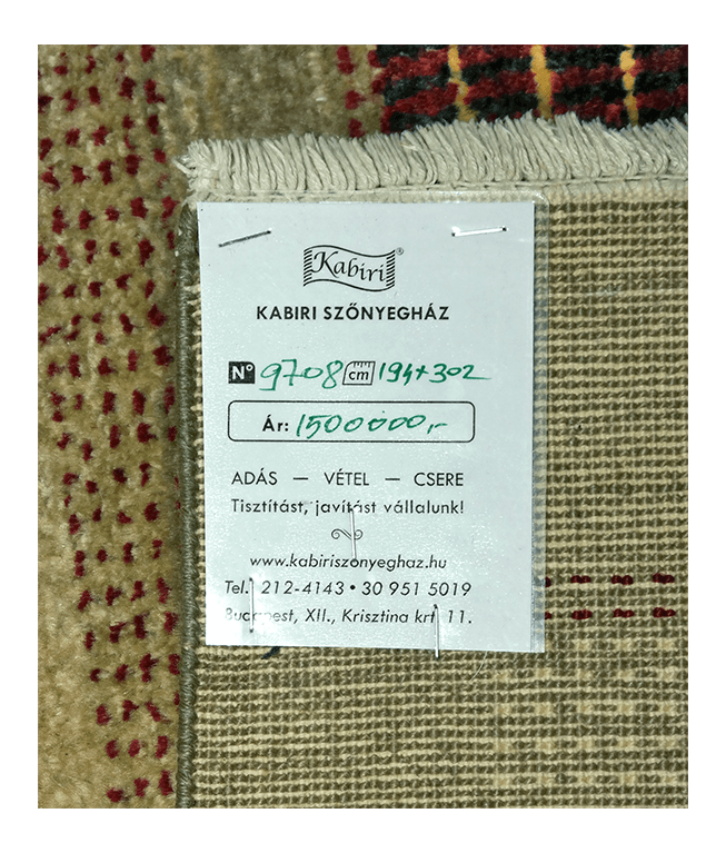 Afgán modern ziegler kézi gyapjú szőnyeg - Image 6