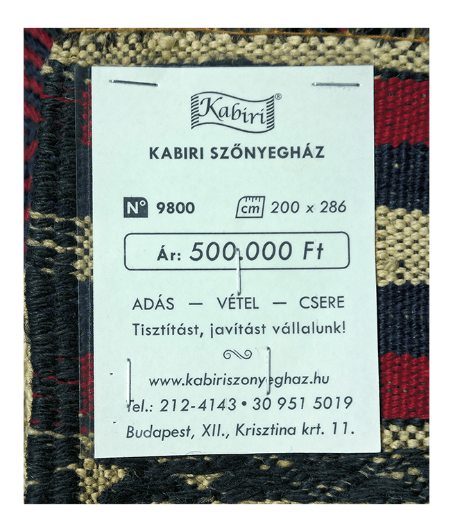 Afgán szumák kelim - Image 6