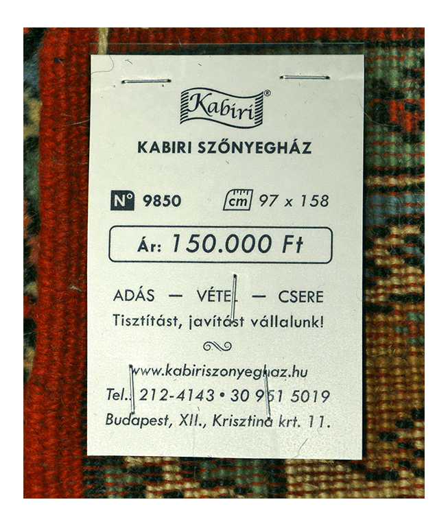 Török milasz kézi gyapjú szőnyeg - Image 6