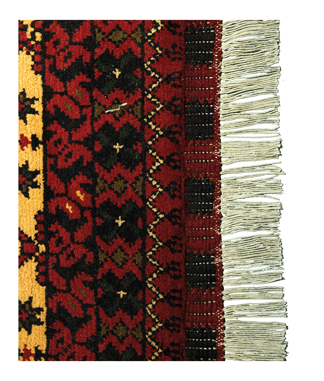 Afgán Juszufi kézi gyapjú szőnyeg - Image 3