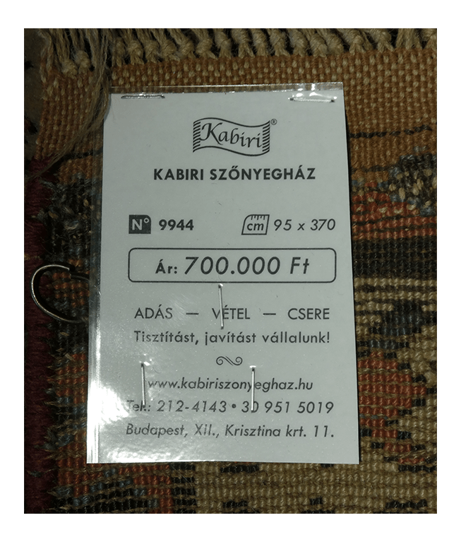 Antik kurd kézi gyapjú szőnyeg - Image 6
