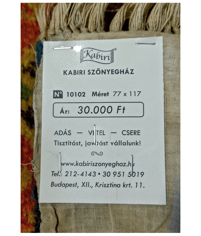 Békészentandrási kézi perzsa szőnyeg - Image 6