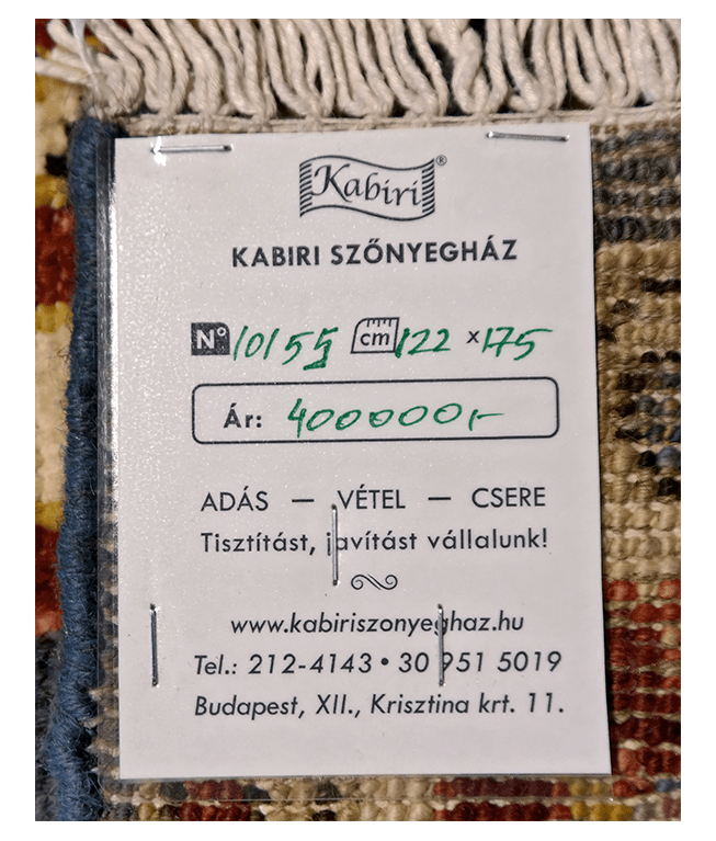 Afgán modern ziegler kézi gyapjú szőnyeg - Image 6