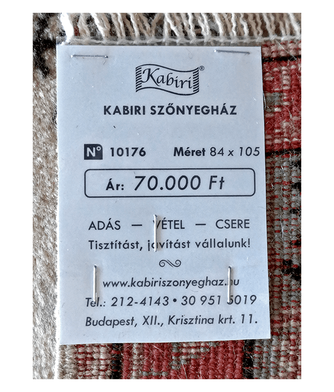 Török milasz kézi gyapjú szőnyeg - Image 6