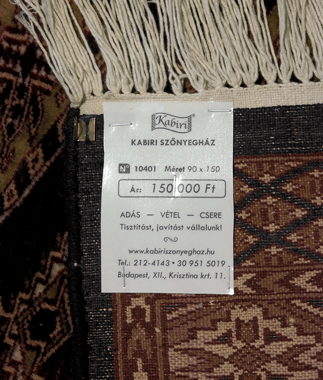 Pakisztáni kézi gyapjú szőnyeg - Image 6