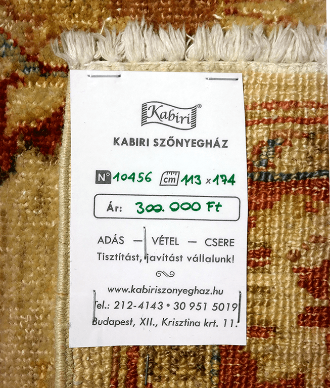 Afgán ziegler kézi gyapjú szőnyeg - Image 6