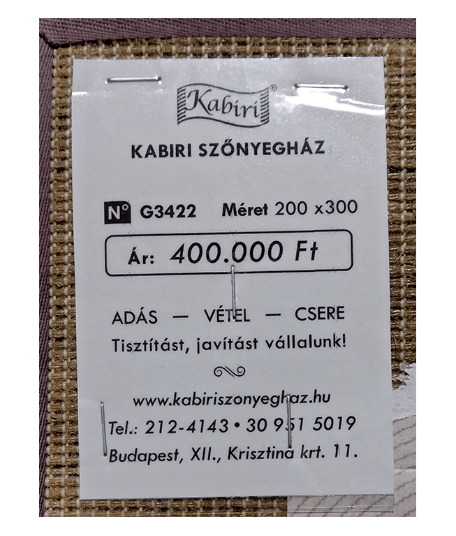 Modern gépi gyapjú szőnyeg - Image 5