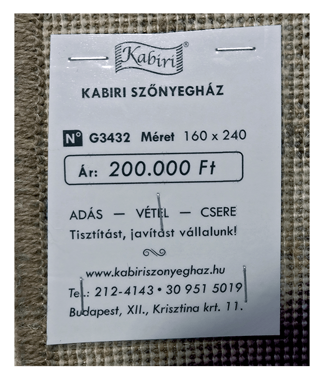 Modern gépi gyapjú szőnyeg - Image 5