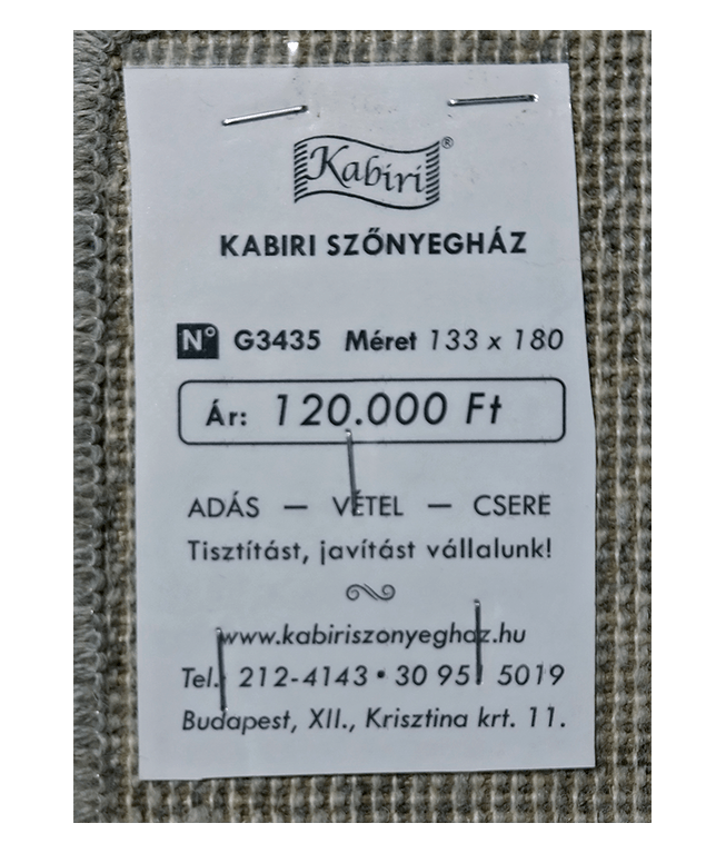 Modern gépi gyapjú szőnyeg - Image 5