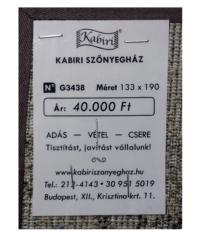 Modern gépi műszálas szőnyeg - Image 5