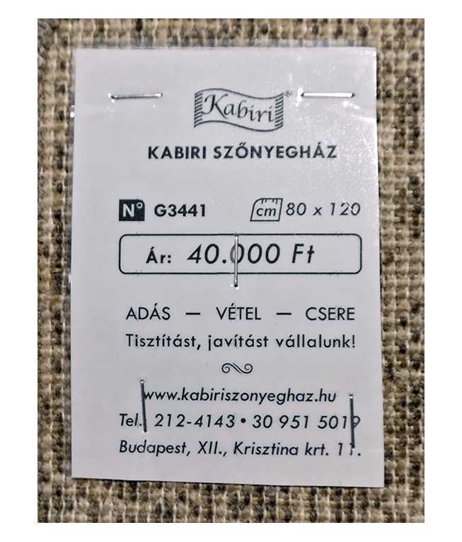 Modern gépi gyapjú szőnyeg - Image 5