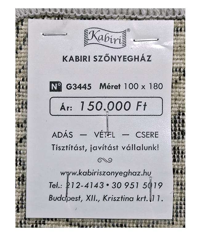 Modern gépi gyapjú szőnyeg - Image 5
