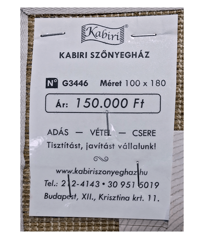 Modern gépi gyapjú szőnyeg - Image 5
