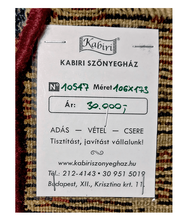 Európai kézi gyapjú szőnyeg - Image 6