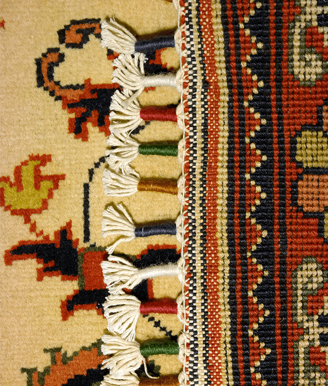 Afgán kargai kézi gyapjú szőnyeg - Image 5