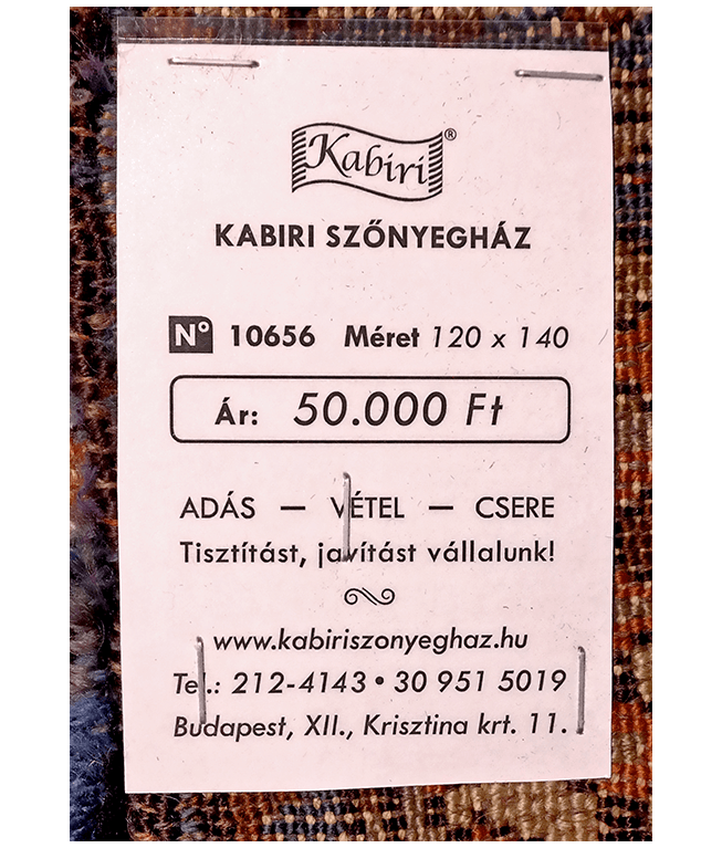 Iráni Hamadan kézi gyapjú szőnyeg - Image 6