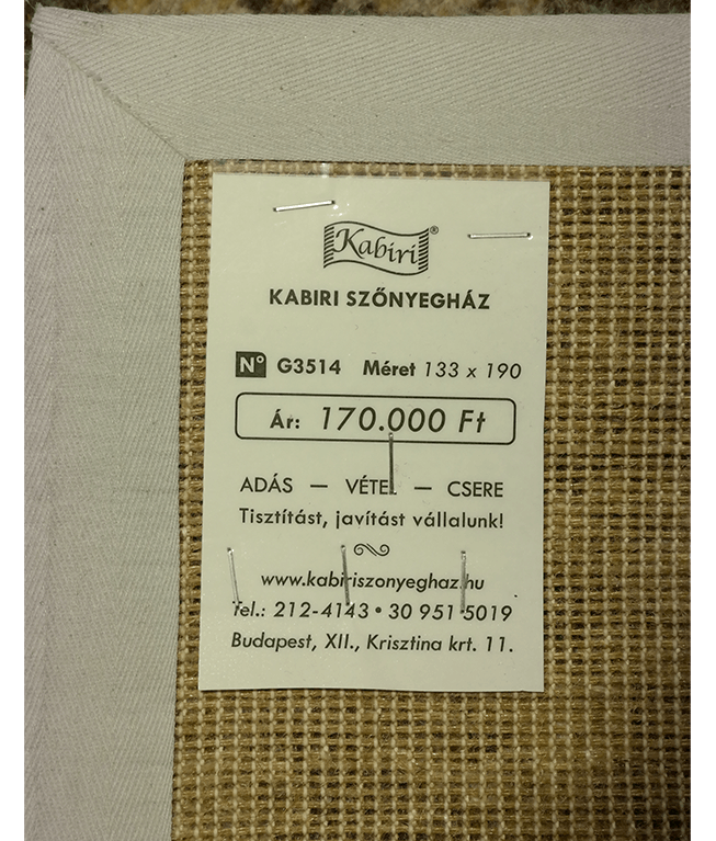 Új gépi modern gyapjú szőnyeg - Image 6