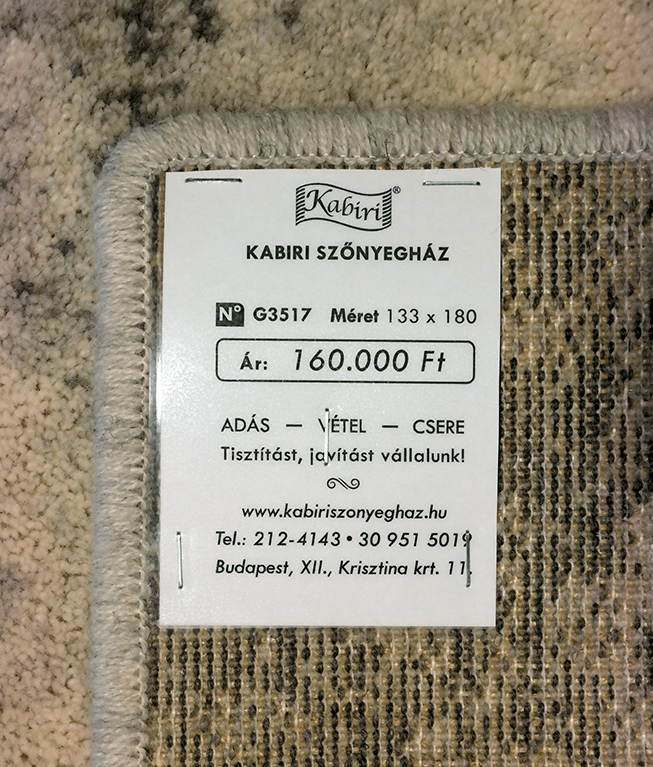 Új gépi modern gyapjú szőnyeg - Image 6